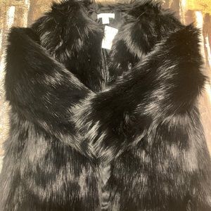 Faux Fur Coat.